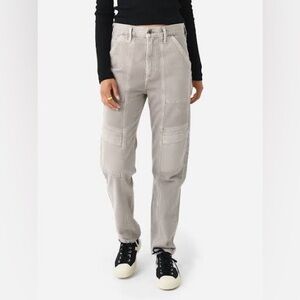 Agolde Cooper Cargo Jeans. Gray. 25